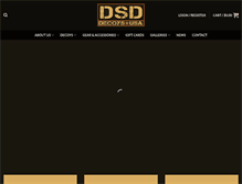 Tablet Screenshot of davesmithdecoys.com